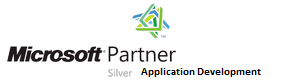 Logo Microsoft Certified Partner - Silver Applicqation Development